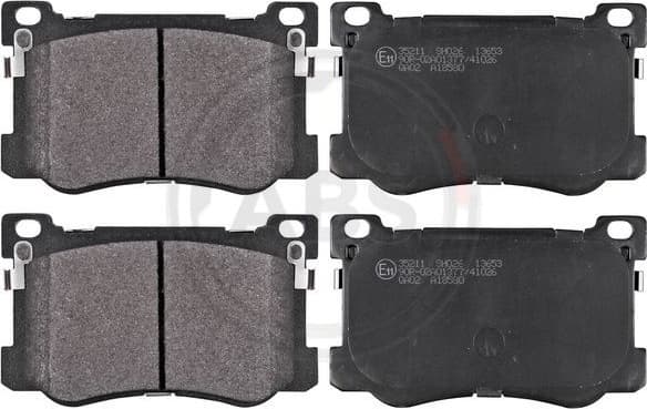 Brake Pad Set, disc brake 35211