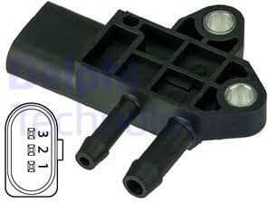 Sensor, exhaust pressure DPS00002