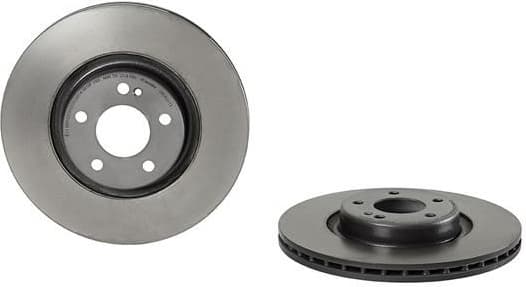 Brake discs kit rear, (2pcs), Top Quality 09.D531.13