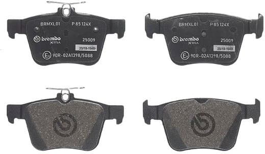 Brake Pad Set, disc brake XTRA LINE P85124X - image 2