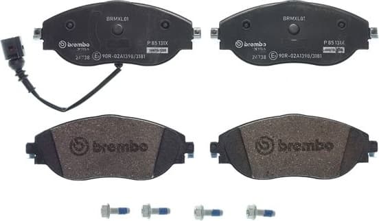 Brake Pad Set, disc brake XTRA LINE P85131X - image 2
