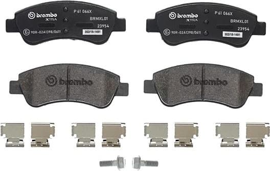 Brake Pad Set, disc brake XTRA LINE P61066X - image 2