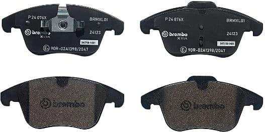 Brake Pad Set, disc brake XTRA LINE P24076X - image 2