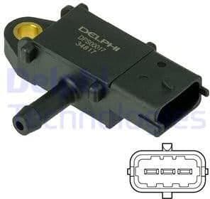 Sensor, exhaust pressure DPS00017