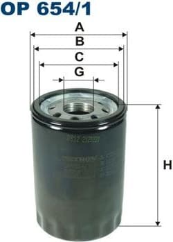 Oil Filter OP654/1