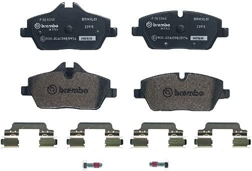 Brake Pad Set, disc brake XTRA LINE P06034X - image 2