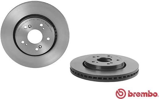 Brake discs kit front (2pcs), Top Quality 09.A866.11 - image 2