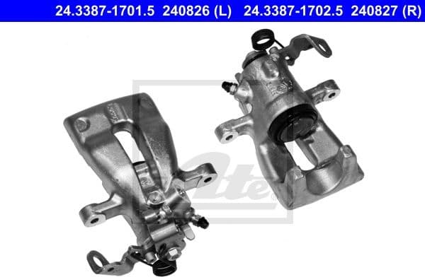 Brake Caliper 24.3387-1702.5