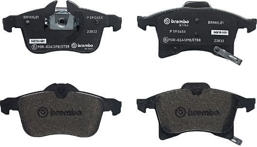 Brake Pad Set, disc brake XTRA LINE P59045X - image 2