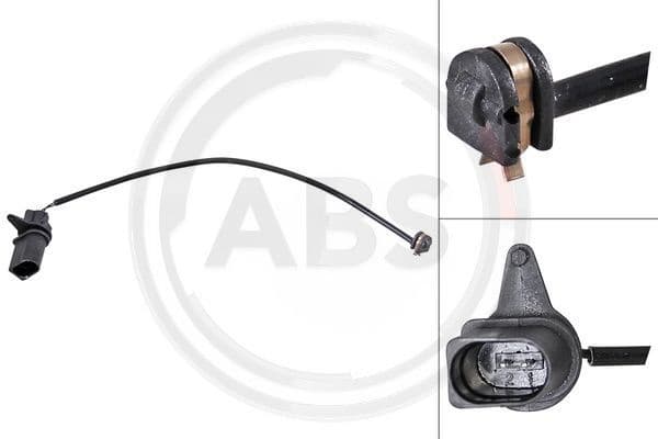 Warning Contact, brake pad wear 39647