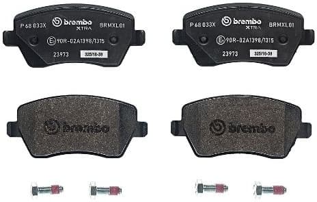 Brake Pad Set, disc brake XTRA LINE P68033X - image 2