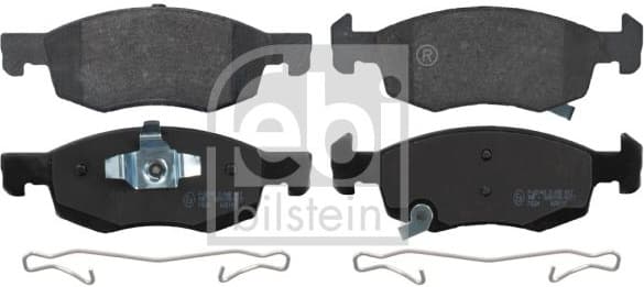 Brake Pad Set, disc brake 16907