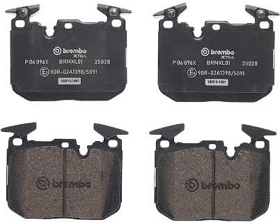 Brake Pad Set, disc brake XTRA LINE P06096X - image 2