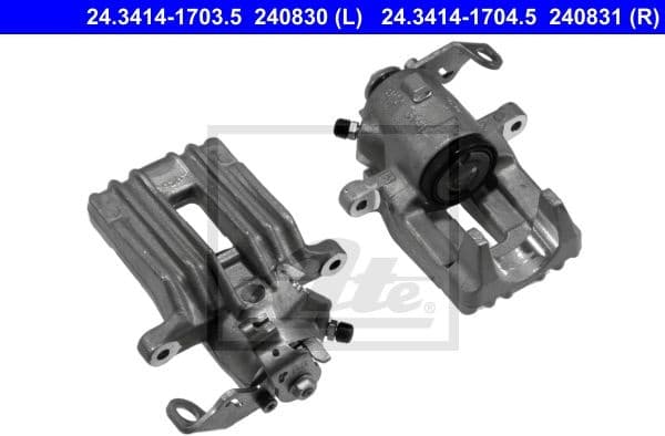 Brake Caliper 24.3414-1703.5
