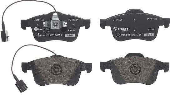 Brake Pad Set, disc brake XTRA LINE P23132X - image 2