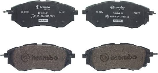 Brake Pad Set, disc brake XTRA LINE P78017X - image 2