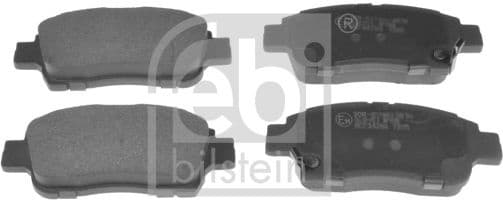 Brake Pad Set, disc brake 116271