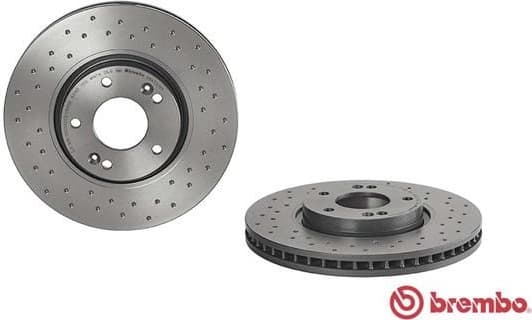 Brake Disc XTRA LINE - Xtra 09.A532.2X