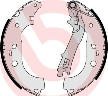 Brake Shoe Set ESSENTIAL LINE S23533
