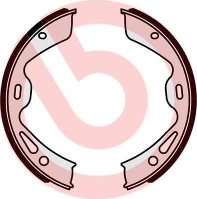 Brake Shoe Set, parking brake ESSENTIAL LINE S65504