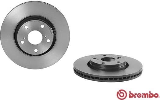 Brake discs kit front (2pcs), Top Quality 09.A914.11 - image 2