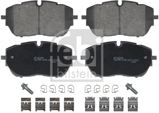 Brake Pad Set, disc brake 116342