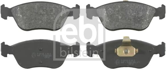 Brake Pad Set, disc brake 16506