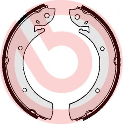Brake Shoe Set ESSENTIAL LINE S68516