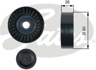 Deflection/Guide Pulley, V-ribbed belt DriveAlign™ T36478