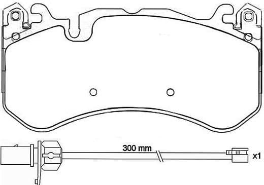 Brake Pad Set, disc brake PRIME LINE P50127