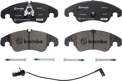 Brake Pad Set, disc brake XTRA LINE P85098X - image 2