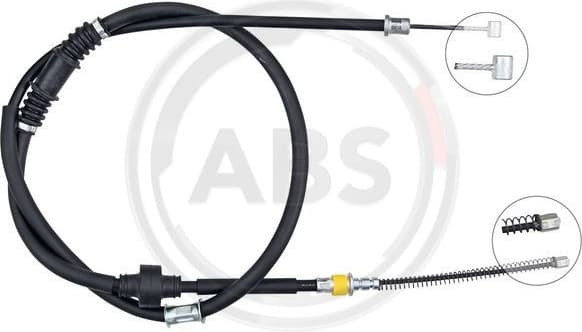 Cable Pull, parking brake K10223