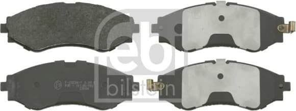 Brake Pad Set, disc brake 16510