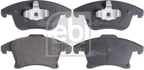 Brake Pad Set, disc brake 16941