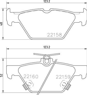 Brake Pad Set, disc brake PRIME LINE P78026