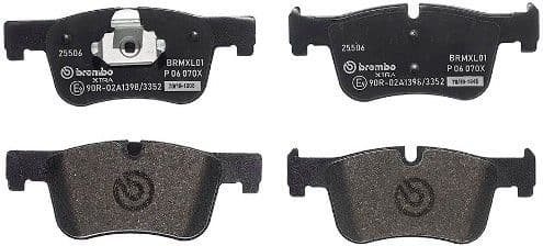 Brake Pad Set, disc brake XTRA LINE P06070X - image 2