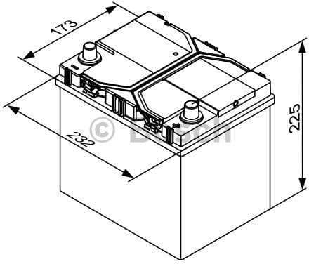 Starter Battery S4E EFB 0092S4E400