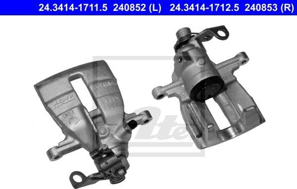 Brake Caliper 24.3414-1711.5