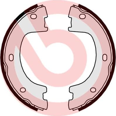 Brake shoes handbrake, Top Quality S50521