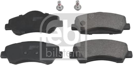 Brake Pad Set, disc brake 116424