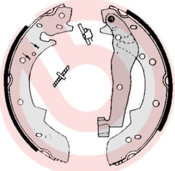 Brake Shoe Set ESSENTIAL LINE S68505