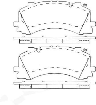 Brake Pad Set, disc brake PRIME LINE P85170