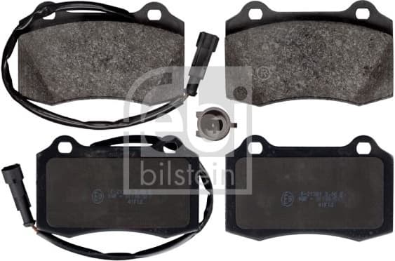Brake Pad Set, disc brake 116062