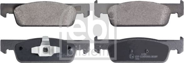 Brake Pad Set, disc brake 16965