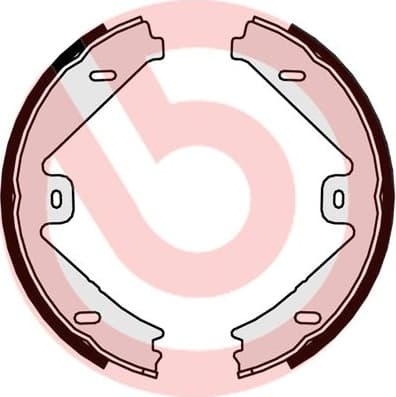 Brake shoes, Top Quality S50525