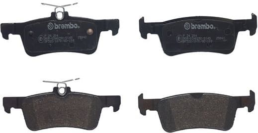 Brake Pad Set, disc brake PRIME LINE P24204 - image 2