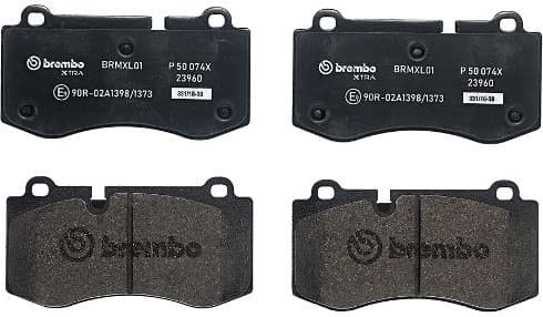 Brake Pad Set, disc brake XTRA LINE P50074X - image 2
