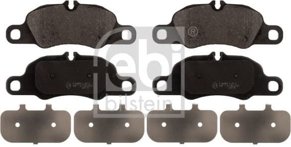 Brake Pad Set, disc brake 116172