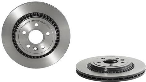 Brake discs kit rear, (2pcs), Top Quality 09.D393.11 - image 2