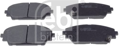 Brake Pad Set, disc brake 116323